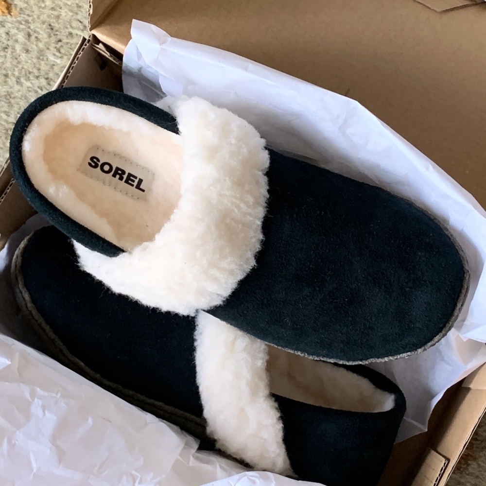 Sorel Shearling Slippers - Picture 2 of 8